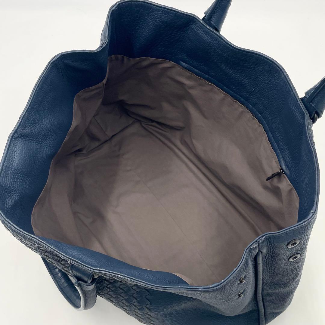 【極美品】ボッテガ ヴェネタ イントレチャート トートバッグ ラムレザービジネス