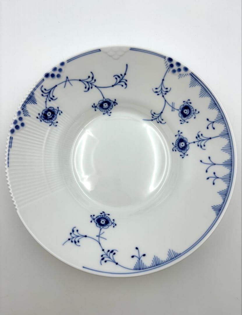 未使用保管品　ロイヤルコペンハーゲン　ブルーエレメンツ　24.5cmプレート箱付