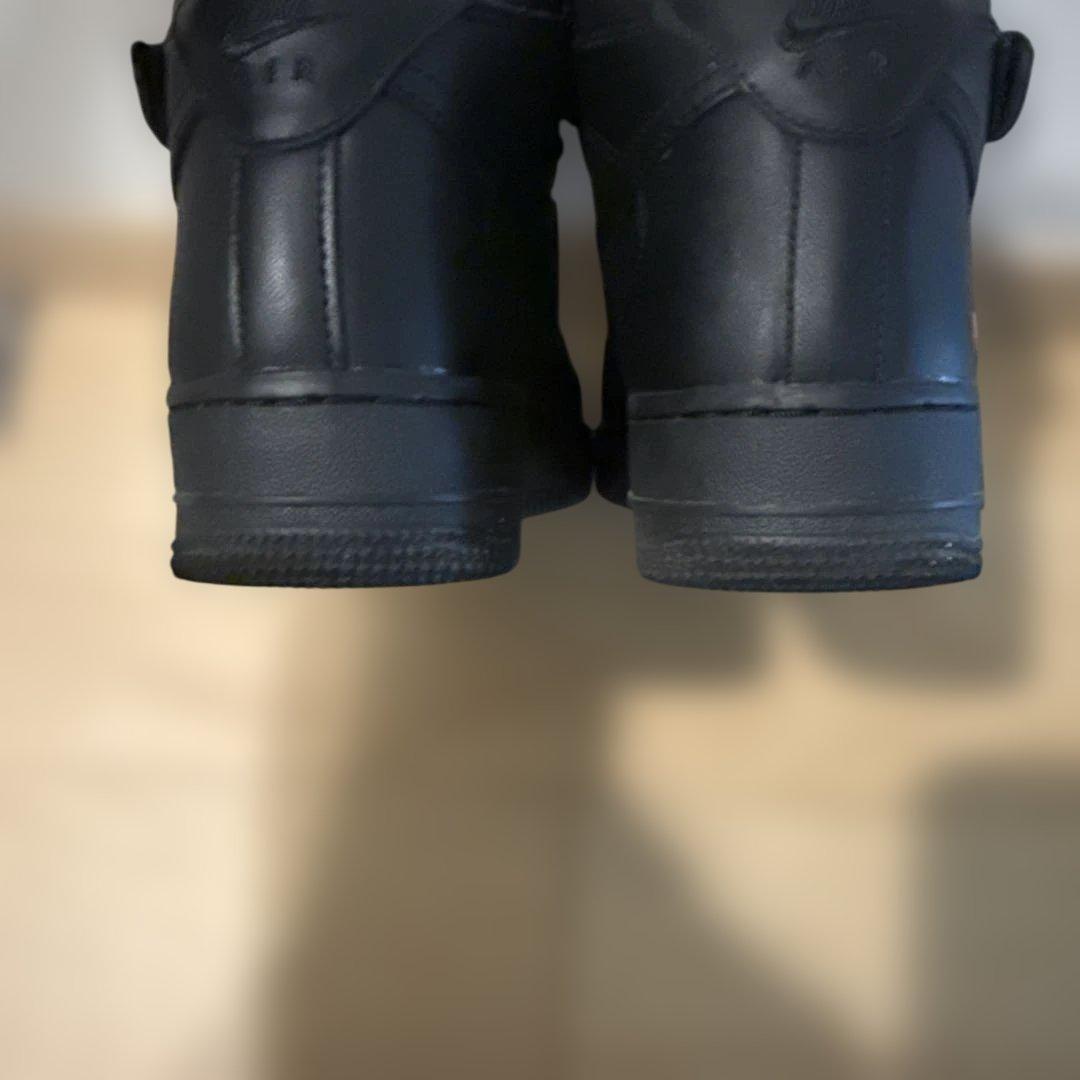 Nike Air Force 1 Mid Supreme ブラック 25cm