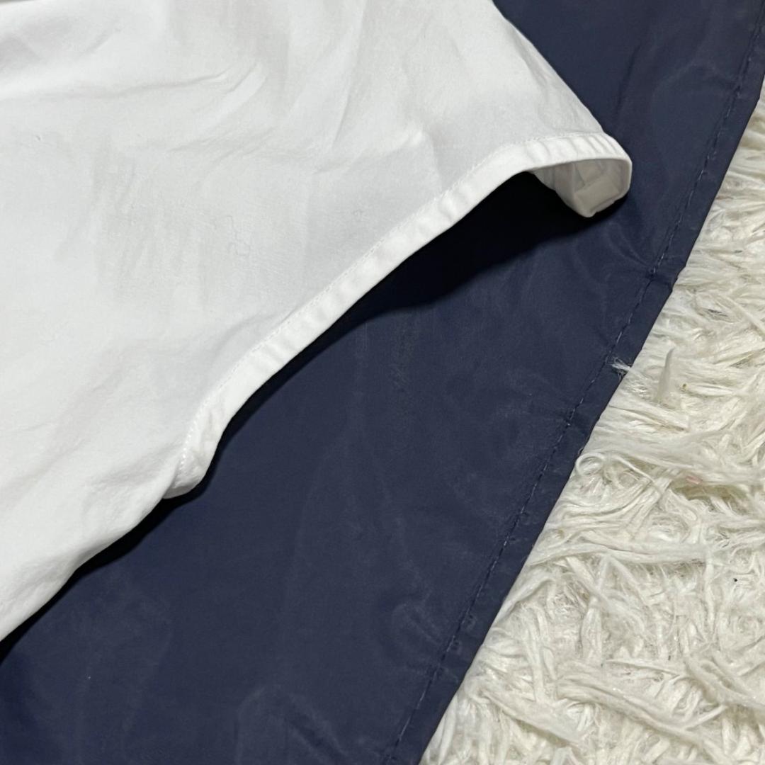 クリスチャンディオール ボウタイ アシンメトリー 変形 シャツ フレンチスリーブ