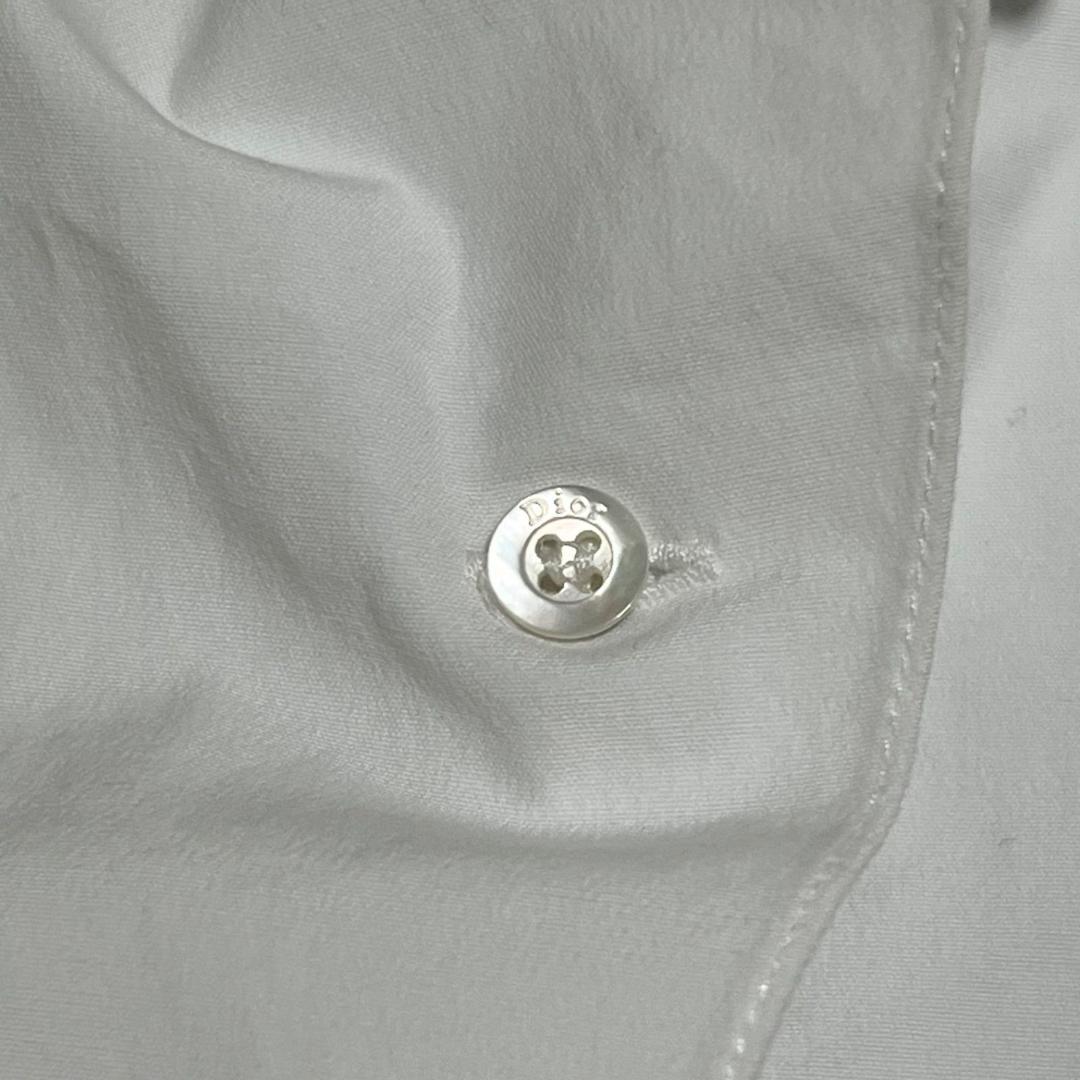 クリスチャンディオール ボウタイ アシンメトリー 変形 シャツ フレンチスリーブ