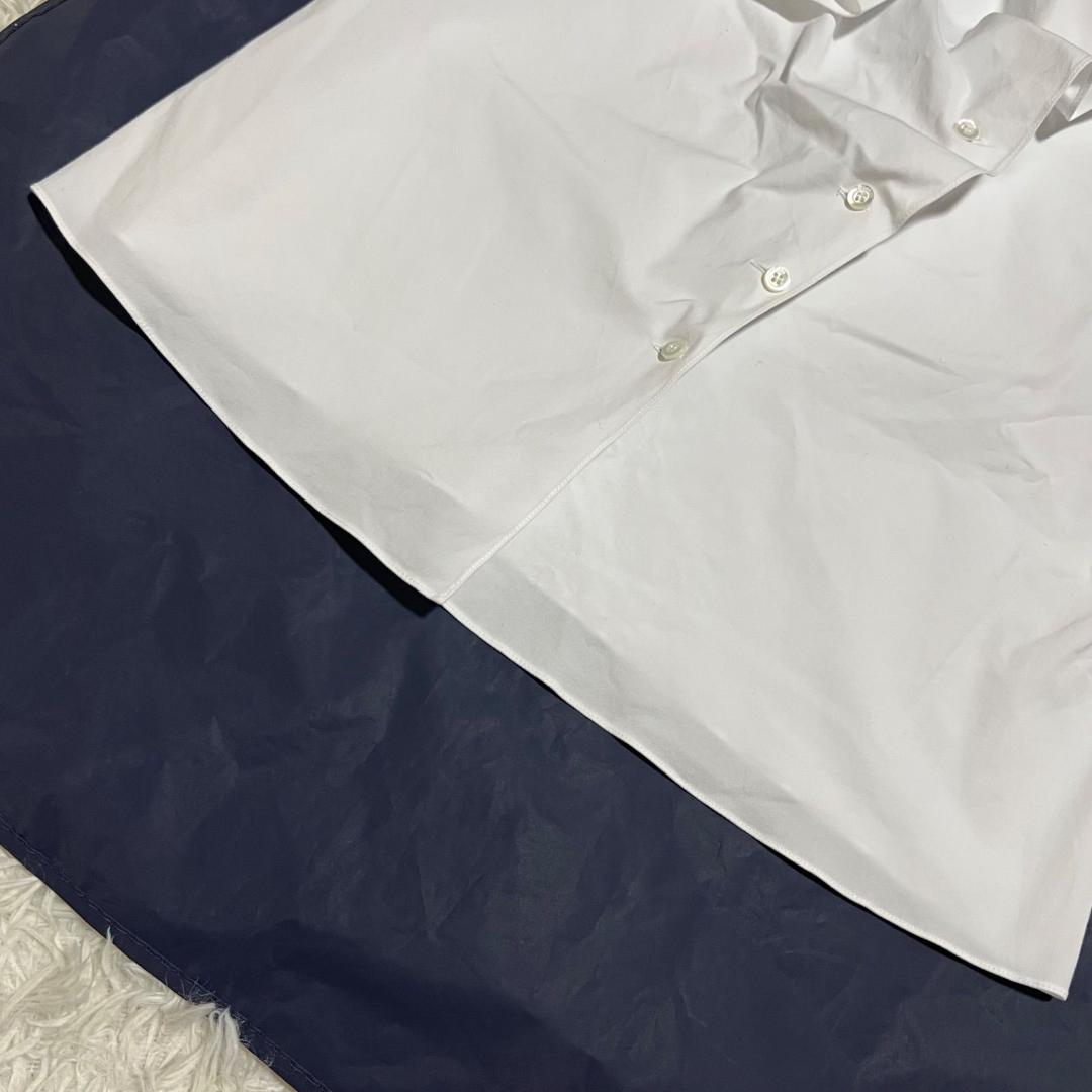 クリスチャンディオール ボウタイ アシンメトリー 変形 シャツ フレンチスリーブ