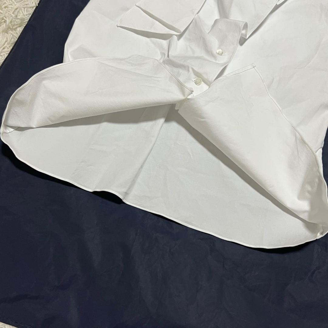 クリスチャンディオール ボウタイ アシンメトリー 変形 シャツ フレンチスリーブ