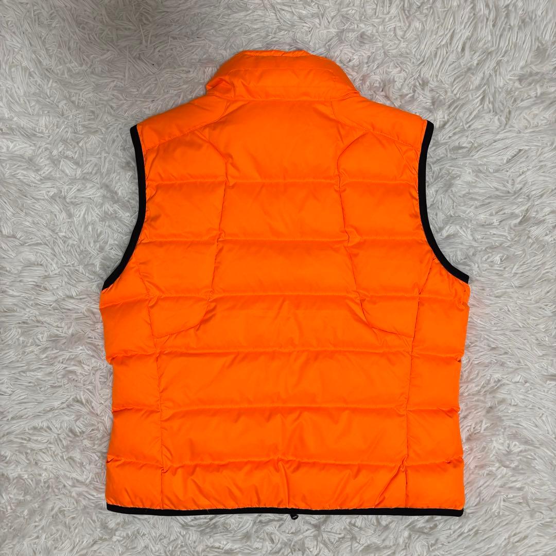 新品未使用 RLX ダウン 中綿 ベスト オレンジ ゴルフウェア