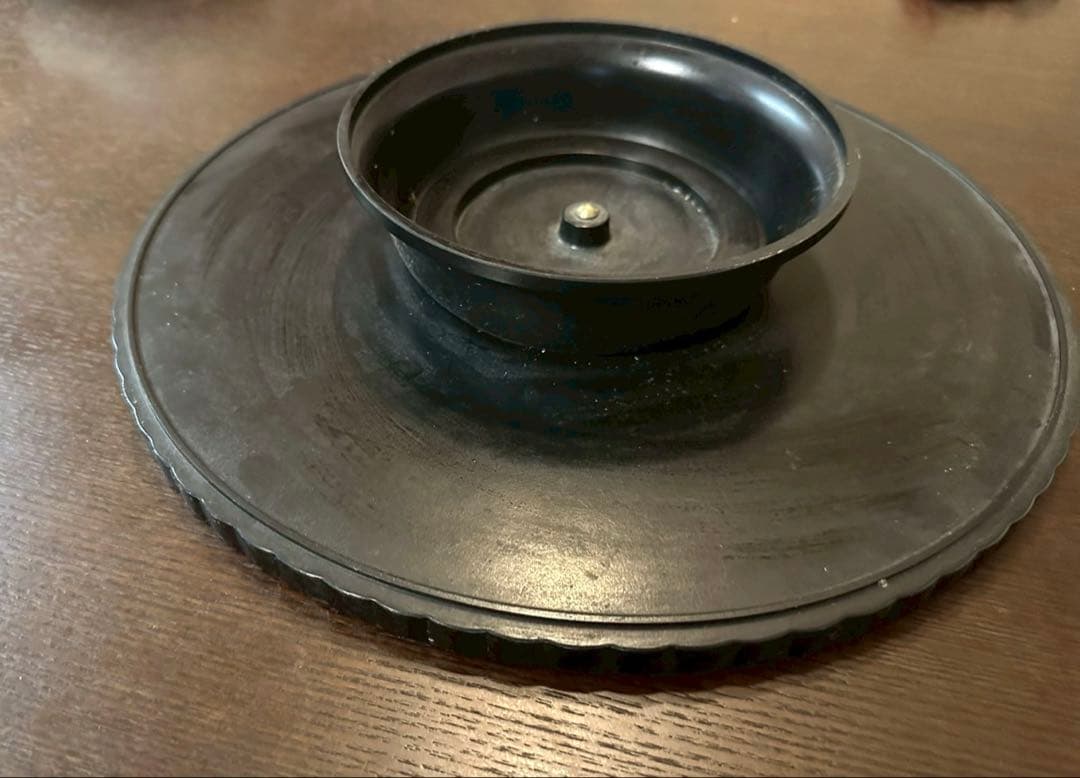 【値下げしました】有田焼　掛ノ谷釜　回転台付き仕切り皿 直径約30cm