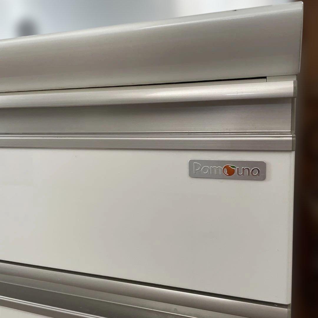 に*ん様 【大容量】Pamouna FDseries食器棚　パールホワイト　幅1