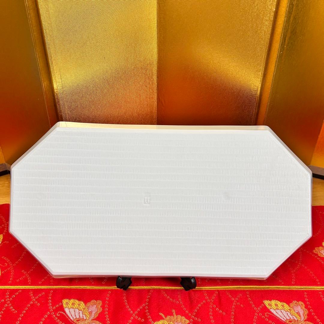 【未使用品】美濃焼　庫山窯　金彩狩衣　八角長盛大皿　オードブルプレート　廃盤品