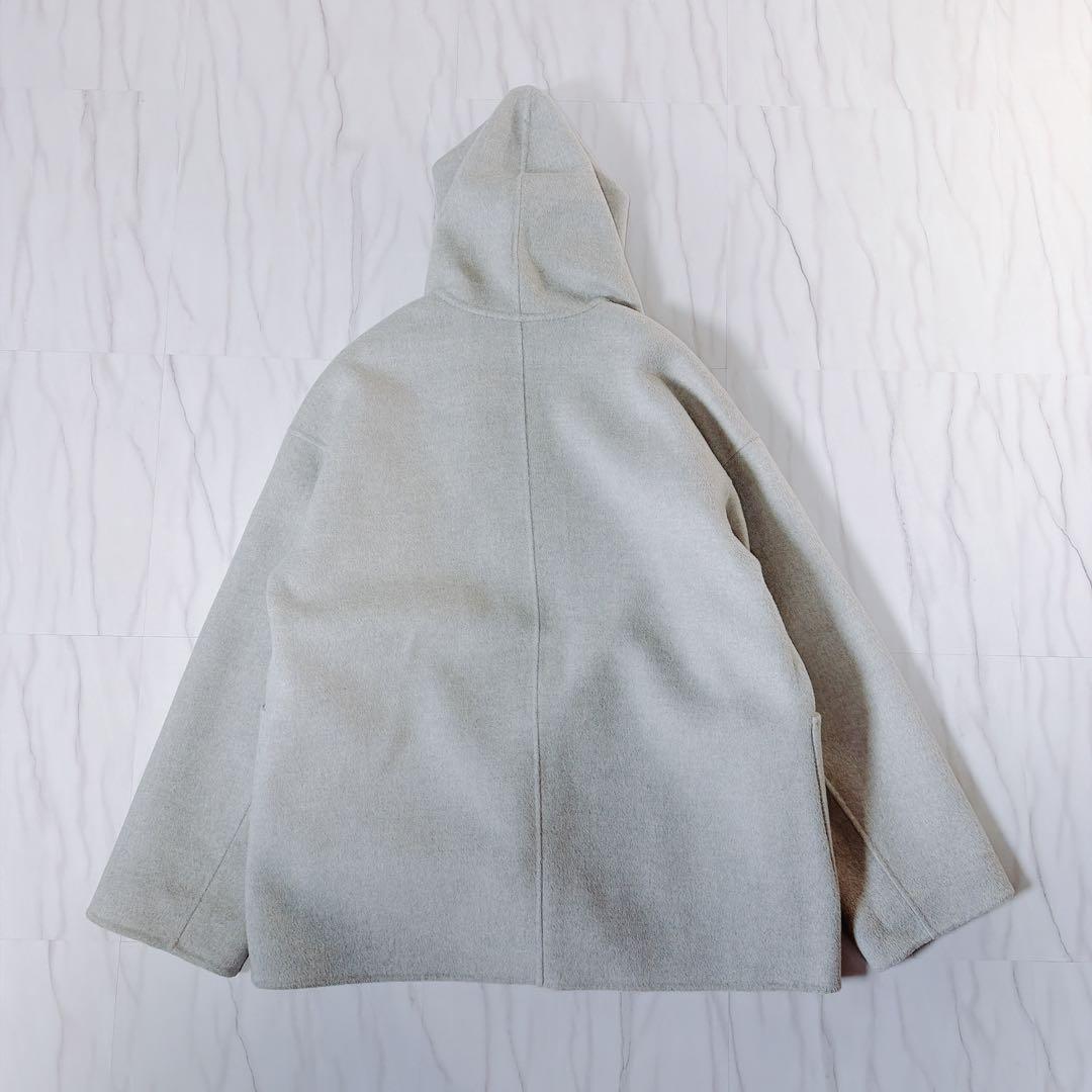 GALERIE VIE ダブルフェイス リバーシブル ショートコート フード