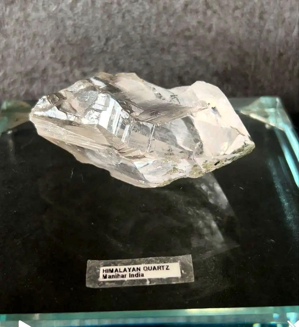 マニハール　ヒマラヤ　マニハール　水晶　原石　　レコードキーパー　クローライト