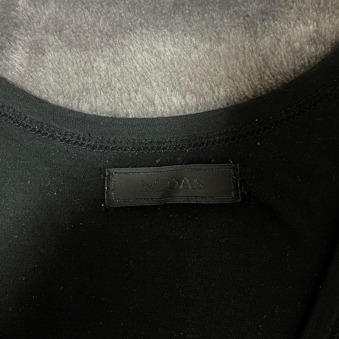 00s MIDAS 装飾的なタンクトップアーカイブv系ギャル男平成ゴシックパンク