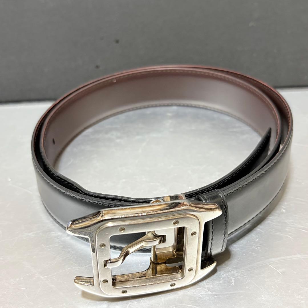 美品　カルティエ　サントス ドゥ シルバー金具