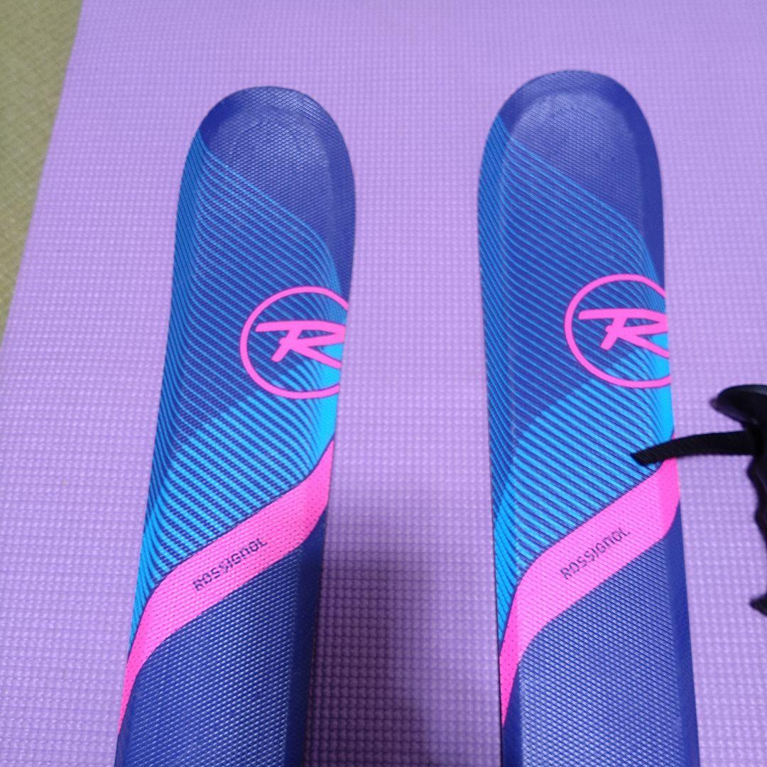 ロシニョール　スキー板　ルック金具 ロシニョールストック　３点セット　140