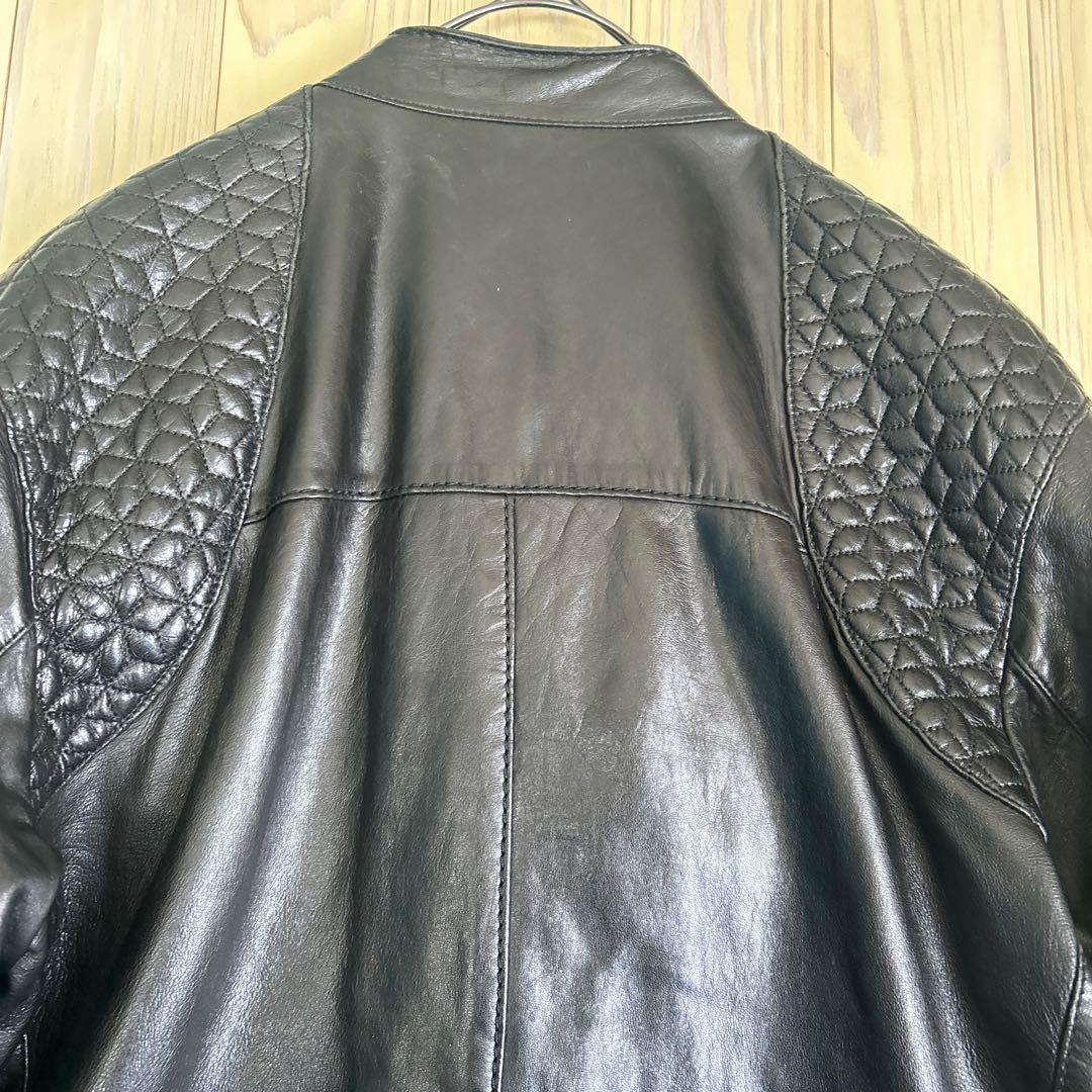 SANTACROCEサンタクローチェ　エストネーションレザーライダース　A18