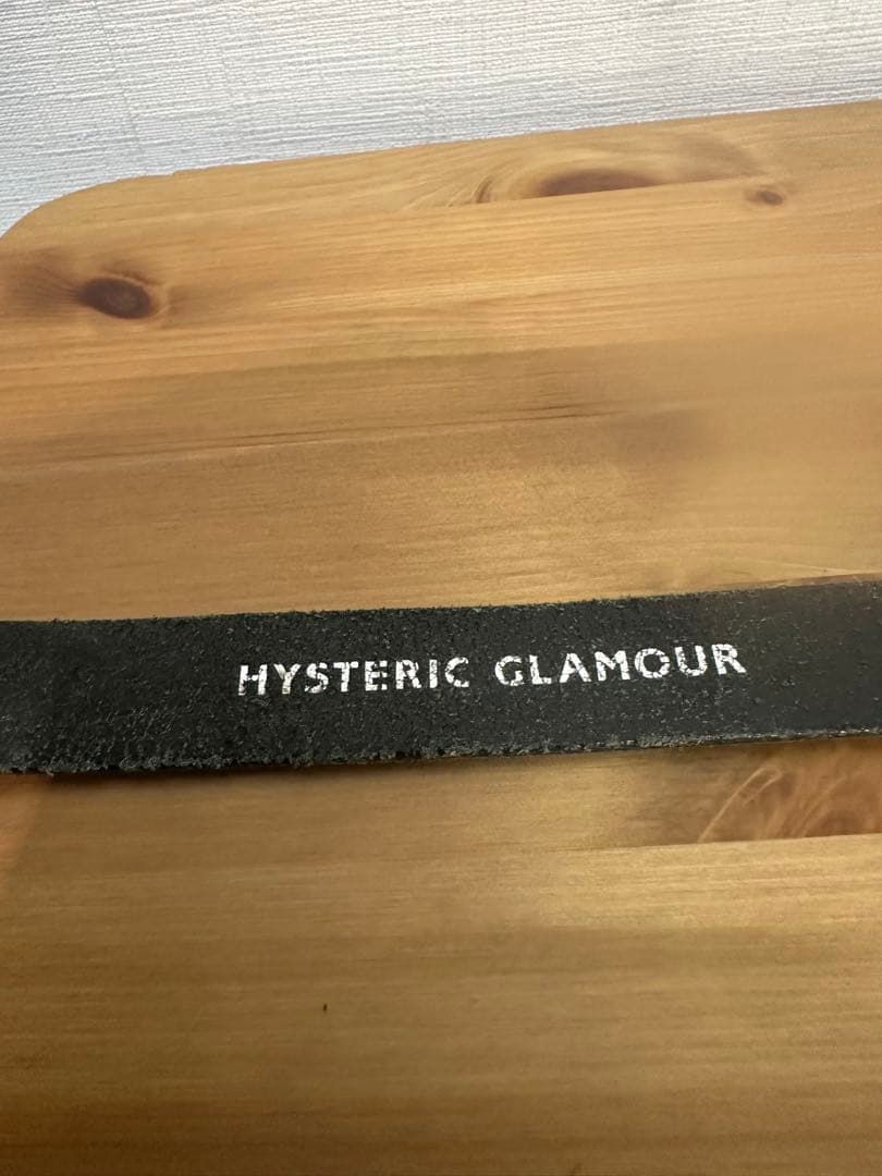 kさん様 HYSTERIC GLAMOUR ロゴベルト ブラック ユニセックス
