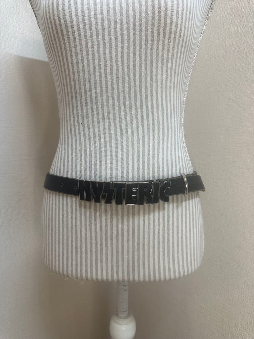 kさん様 HYSTERIC GLAMOUR ロゴベルト ブラック ユニセックス