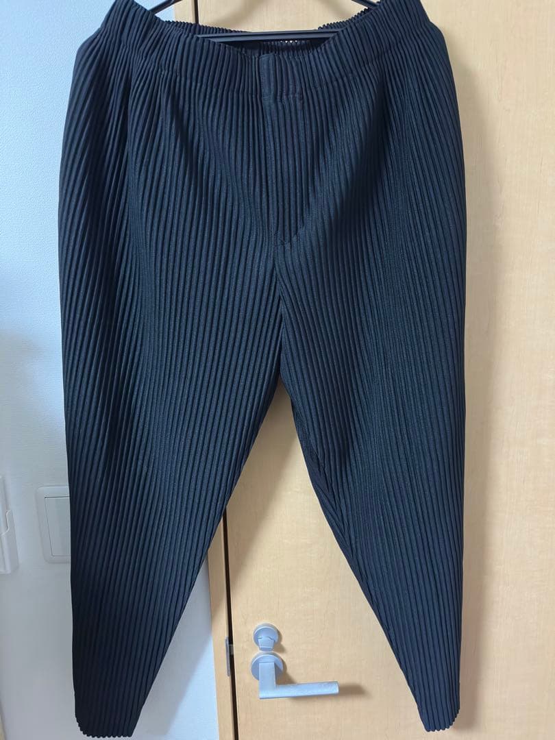 HOMME PLISSE ISSEY MIYAKE ポリエステル パンツ