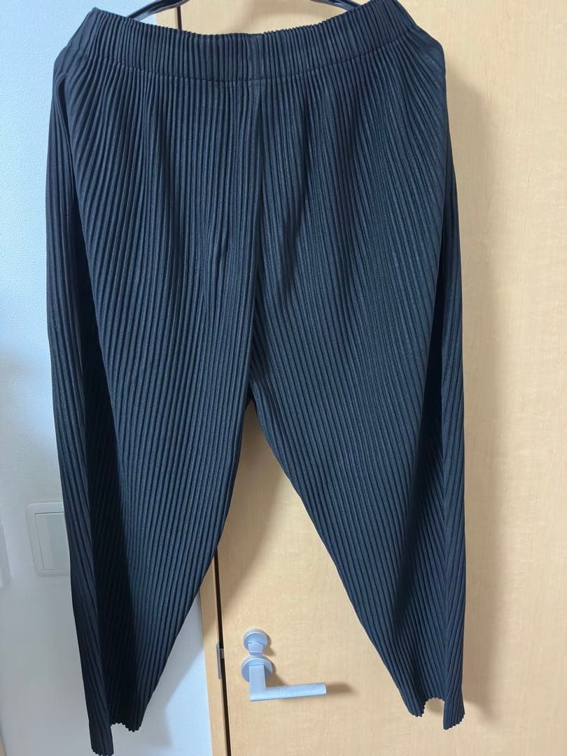 HOMME PLISSE ISSEY MIYAKE ポリエステル パンツ