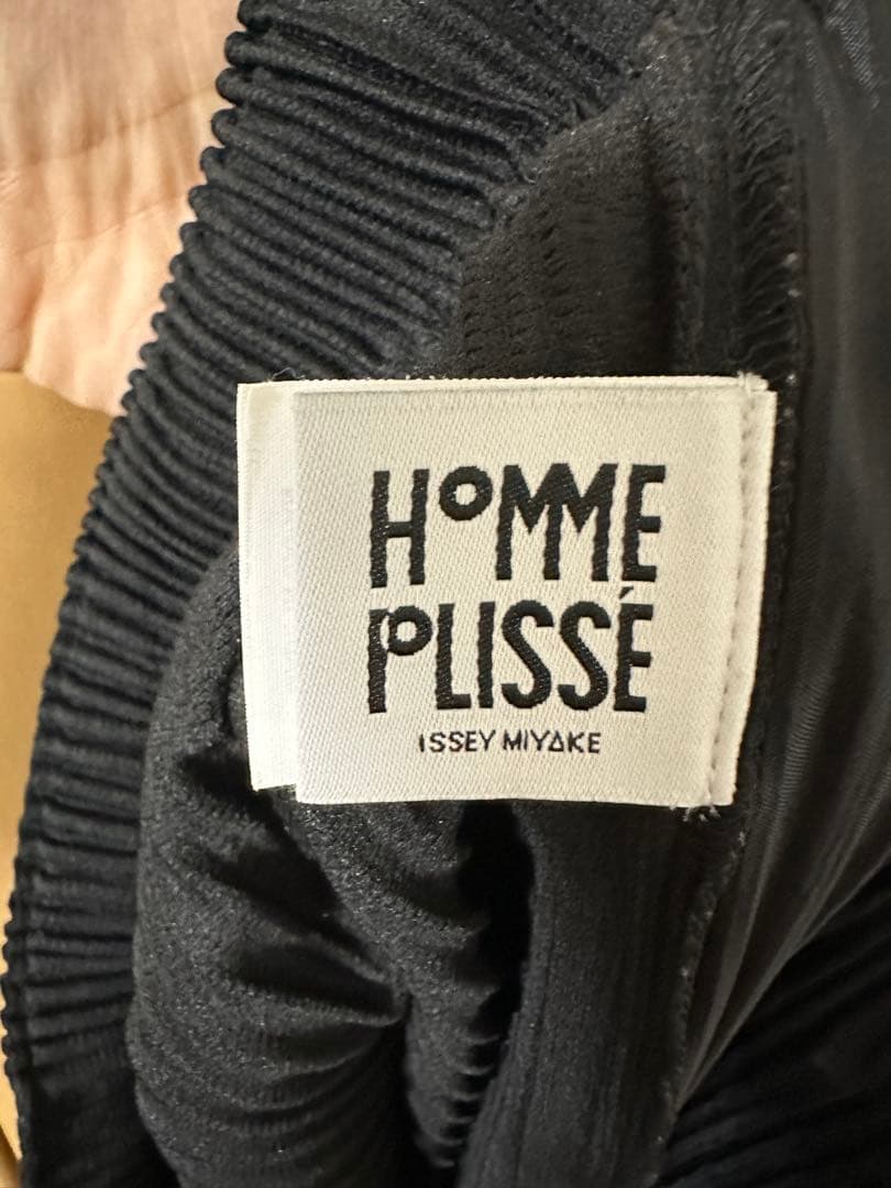 HOMME PLISSE ISSEY MIYAKE ポリエステル パンツ