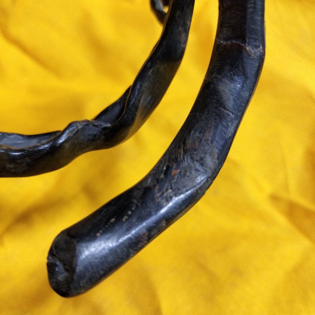 アンティーク 黒珊瑚 バングル 宝飾品 サンゴ