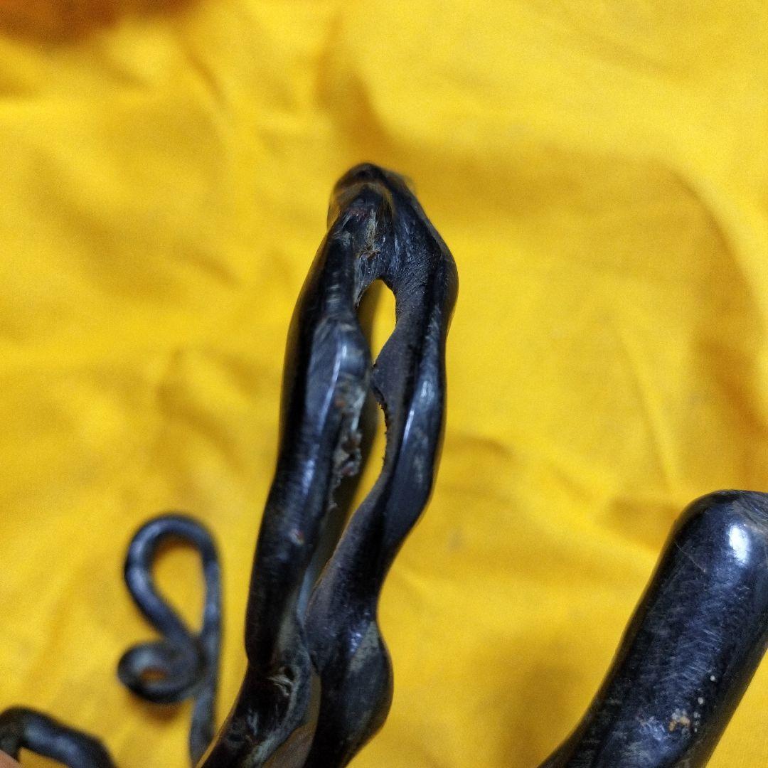 アンティーク 黒珊瑚 バングル 宝飾品 サンゴ