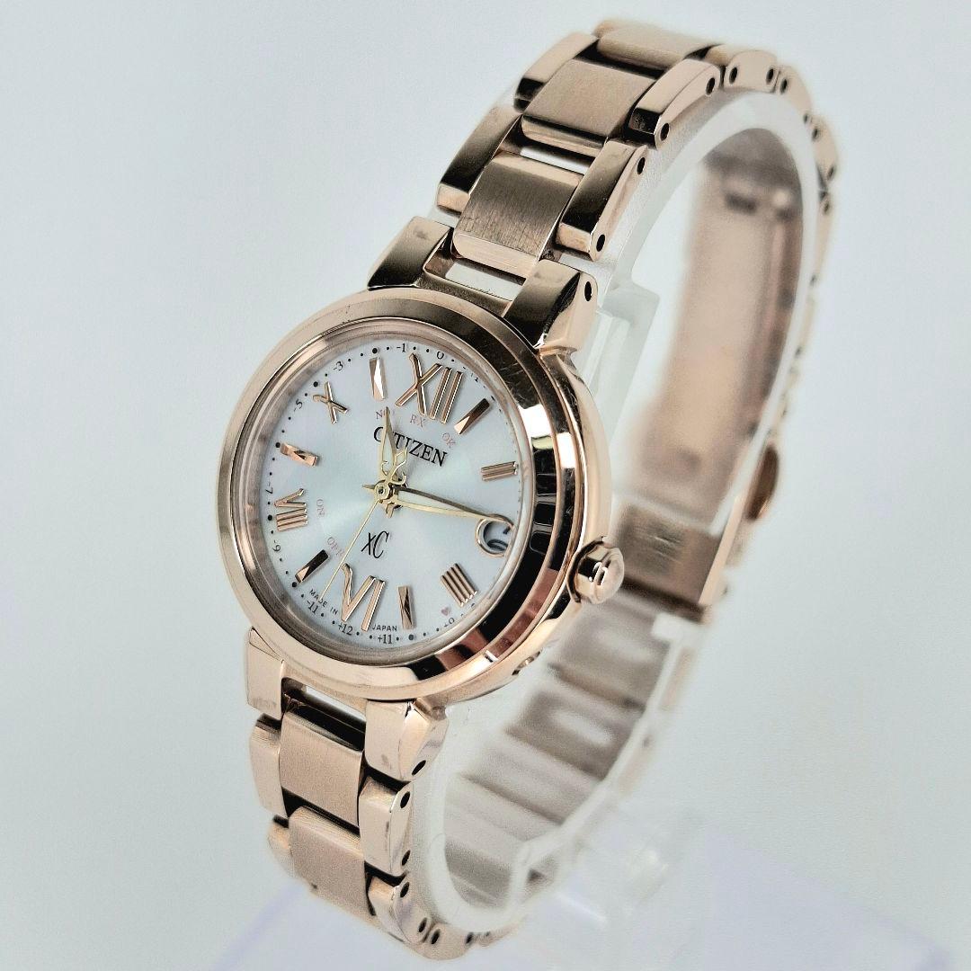 ✨人気 シチズン ハッピーフライト CITIZEN ソーラー 電波 ピンク
