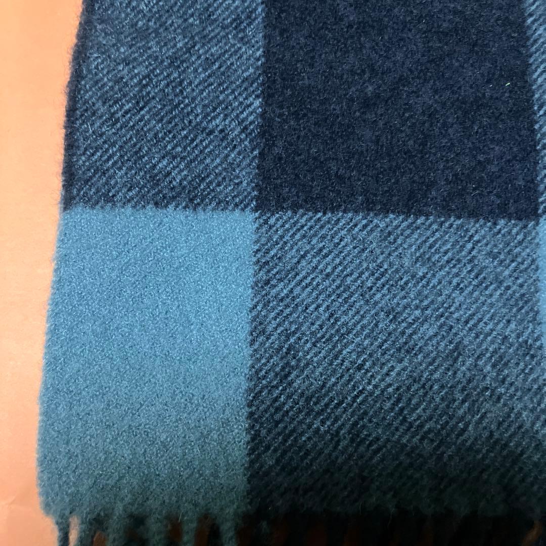 JOHNSTONS of ELGIN カシミヤマフラー チェック柄