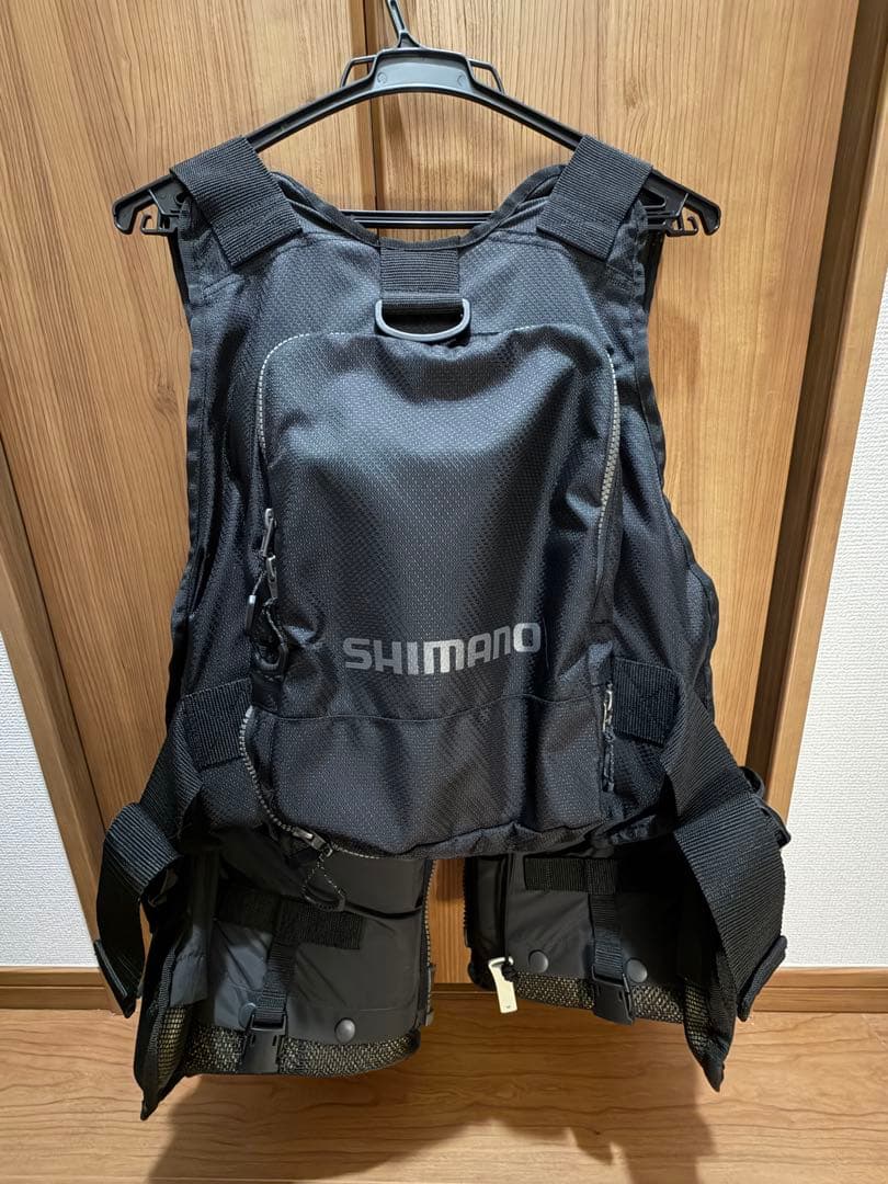 カ*ゴ様 シマノ SHIMANO ゲームベストVF-024U ブラック