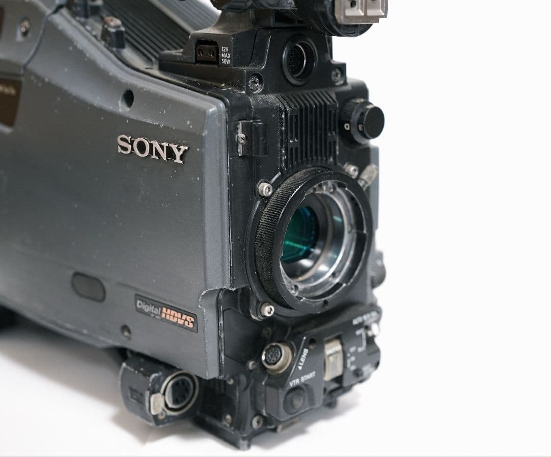 SONY 業務用ビデオカメラ 放送用カメラ HDCAM HDW-750 動作品