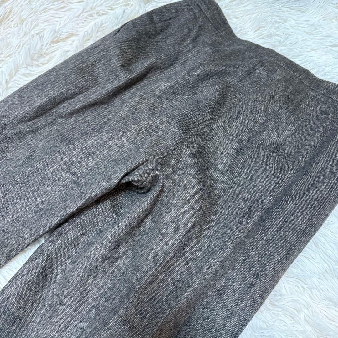 大きいサイズ✨マックスマーラ 【白タグ】パンツスーツ アンゴラ混 42