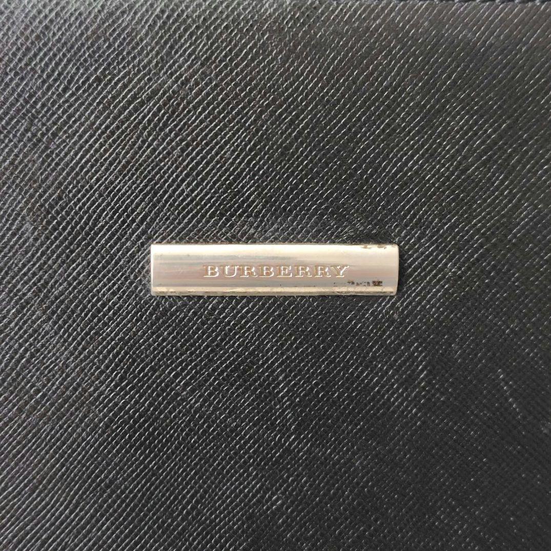 BURBERRY　サフィアーノレザー ノバチェック　トートバッグ　ビジネス　A4