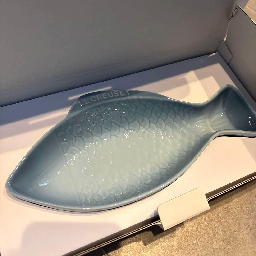 ルクルーゼ　フィッシュディッシュMサイズ 2点