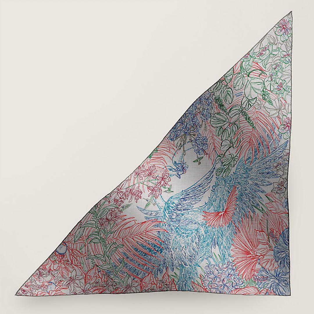 新品未使用 hermes トライアングル ジェアン フラミンゴ・パーティ