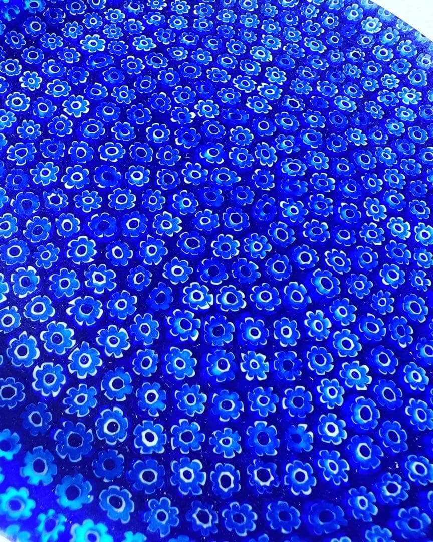 ベネチアングラスのお皿　大