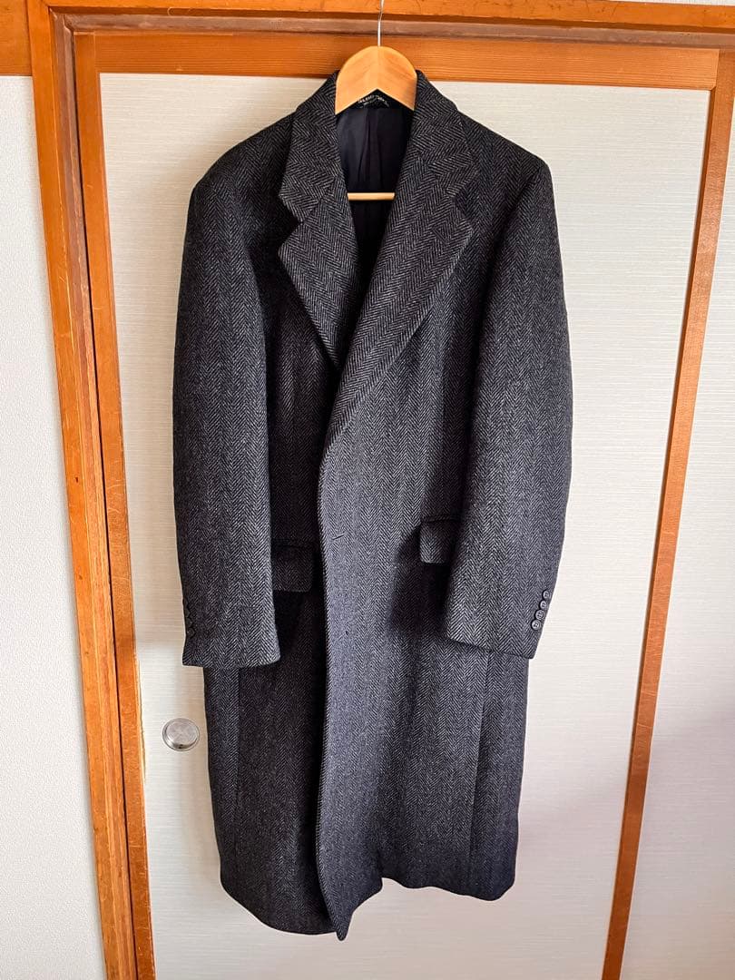 ディオール　Dior チェスターコート　ヘリンボーン　アメリカ製　古着
