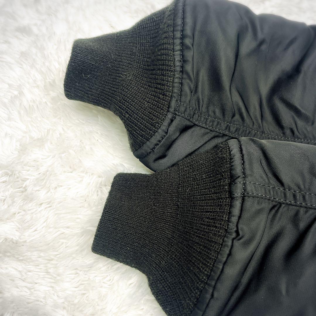 希少サイズ ALPHA アルファ N-2B フライトジャケット XS 黒 短丈