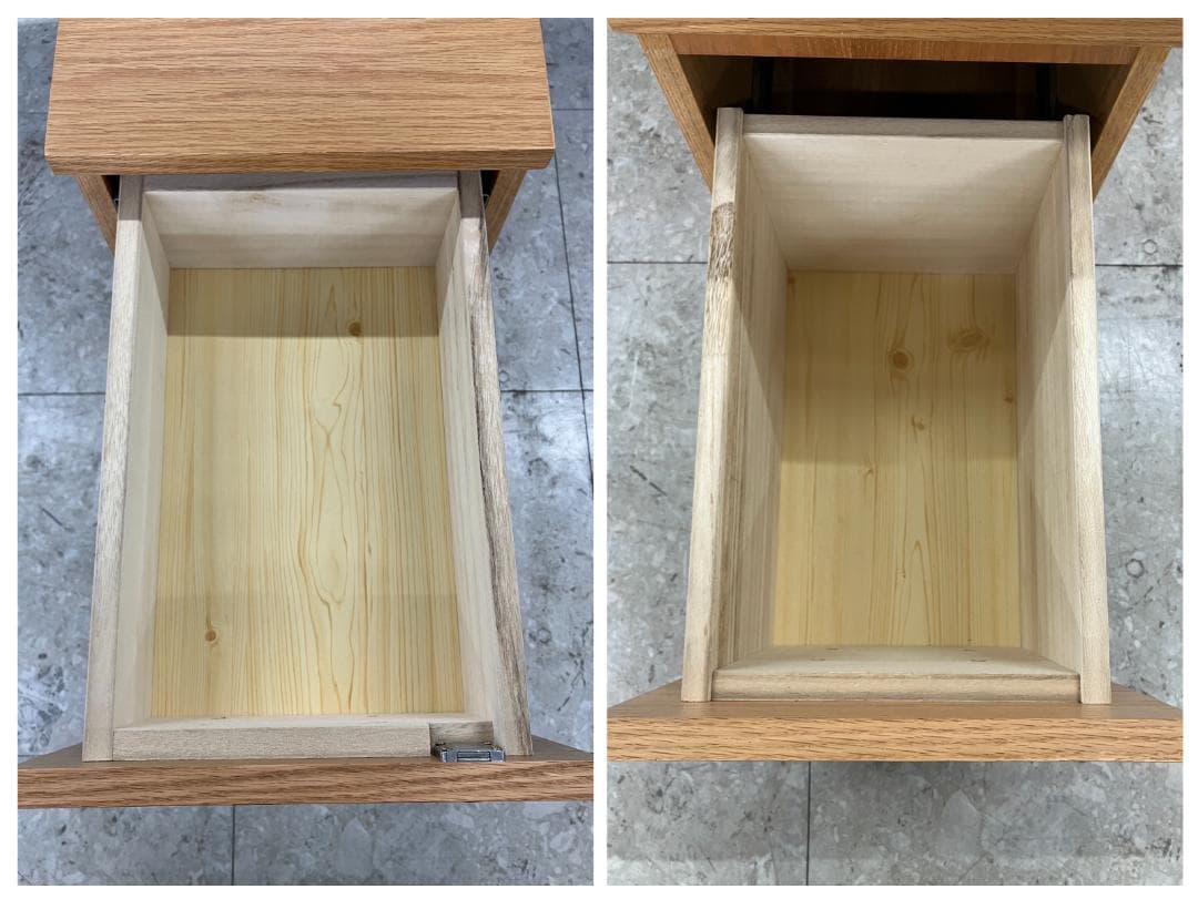 LOWYA 学習机 システムデスク ブラウン