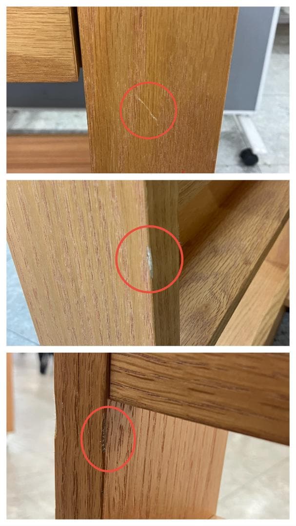 LOWYA 学習机 システムデスク ブラウン