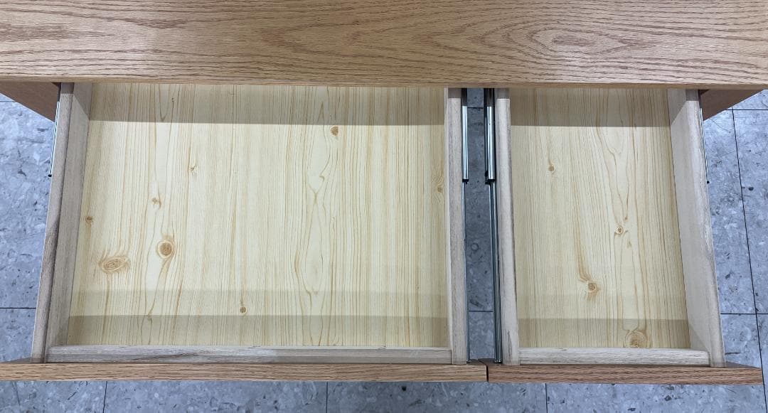 LOWYA 学習机 システムデスク ブラウン