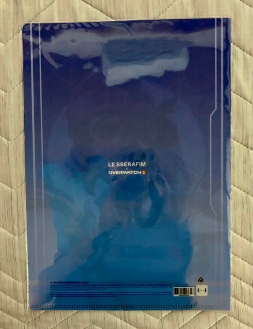 ハ*能様 オーバーウォッチ　キリコ　Le Sserafim コラボ　クリアファイ