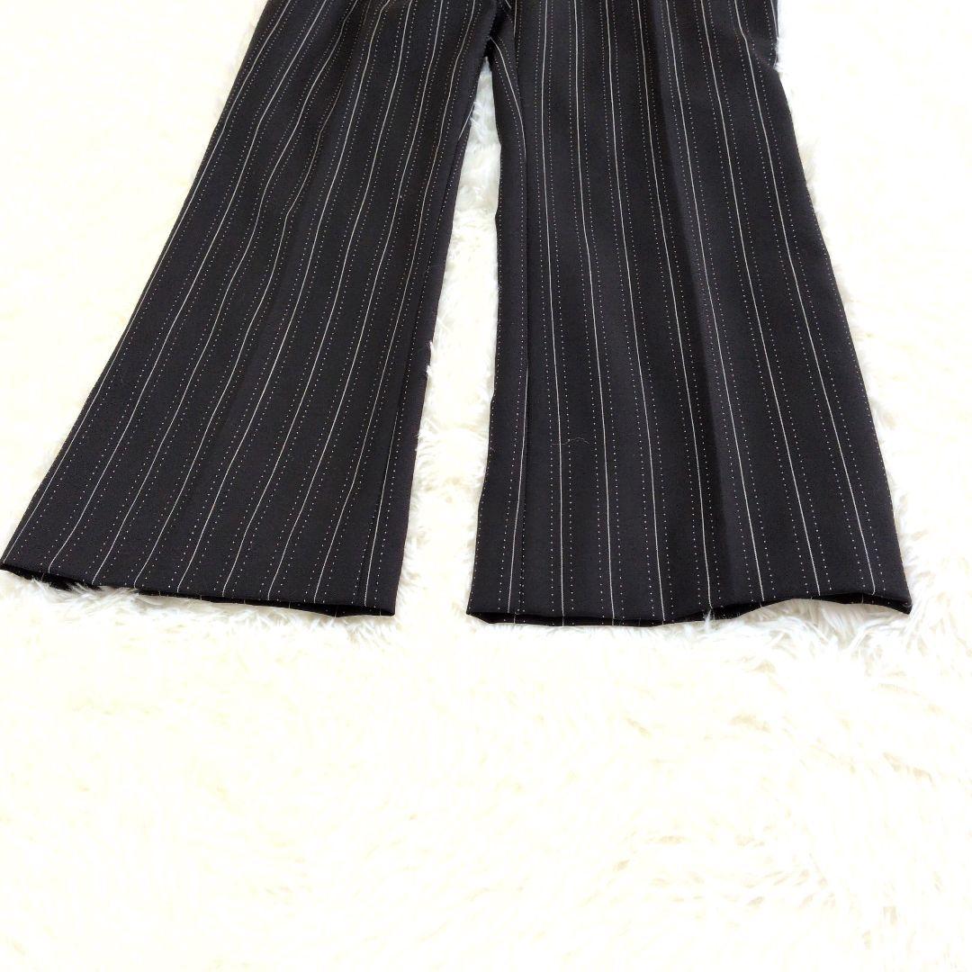 美品✨エスカーダ スーツ セットアップ 刺繍 ブラック ピンク