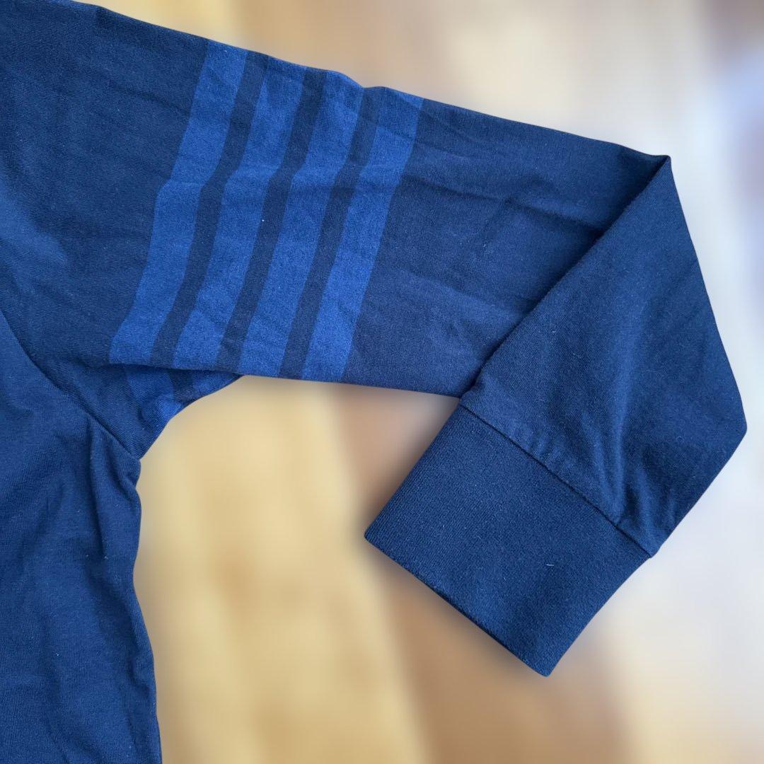 【美品】Thom Browneトムブラウン ネイビー長袖カットソーサイズ3