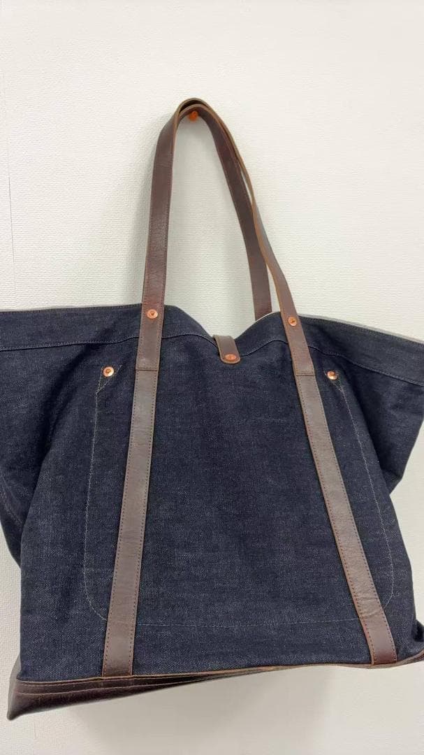 RRL ダブル アール エル ラルフローレン ハンドバッグ デニム生地