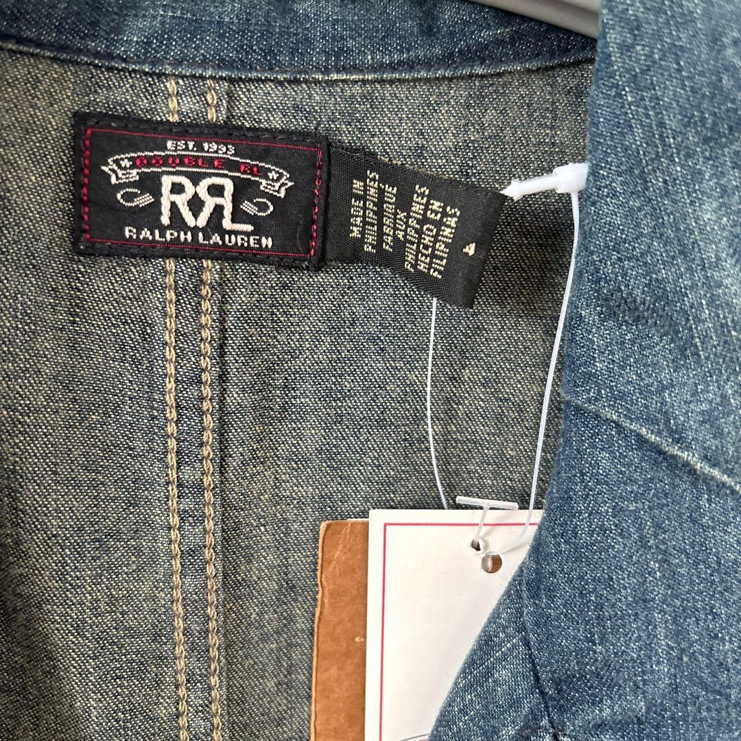 RRL ダブルアールエル ラルフローレン インディゴデニムシャツドレス 新品
