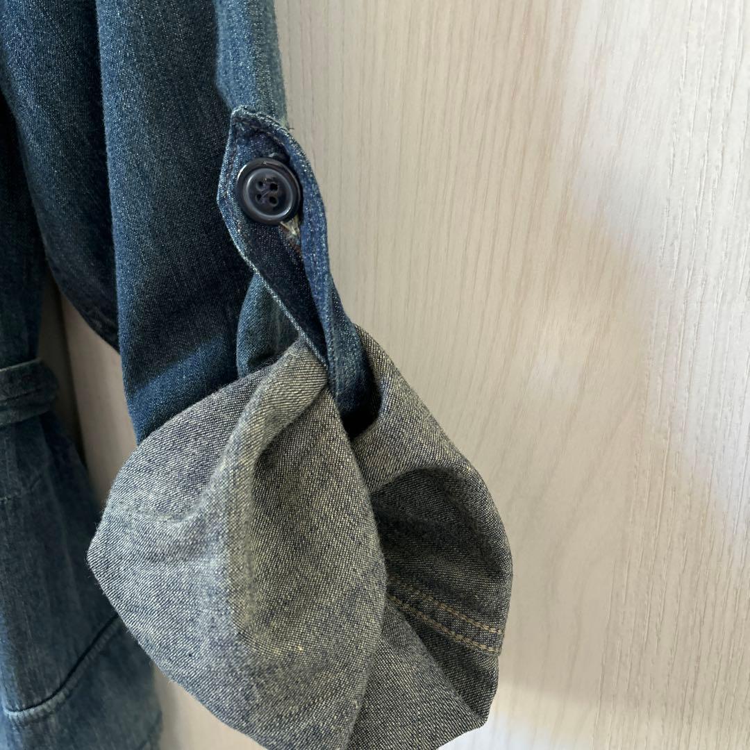 RRL ダブルアールエル ラルフローレン インディゴデニムシャツドレス 新品