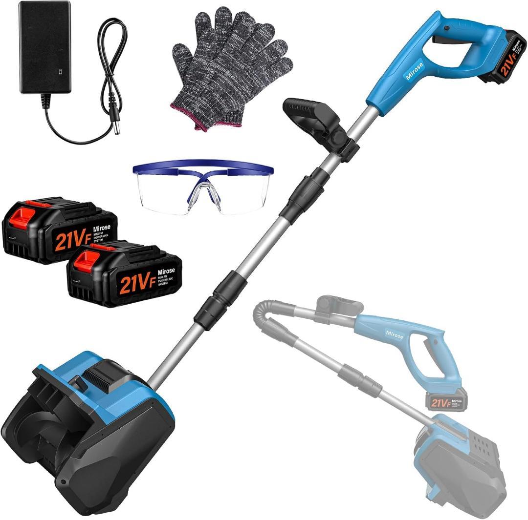 電動除雪機 除雪機 雪かき コードレス 電動 スコップ