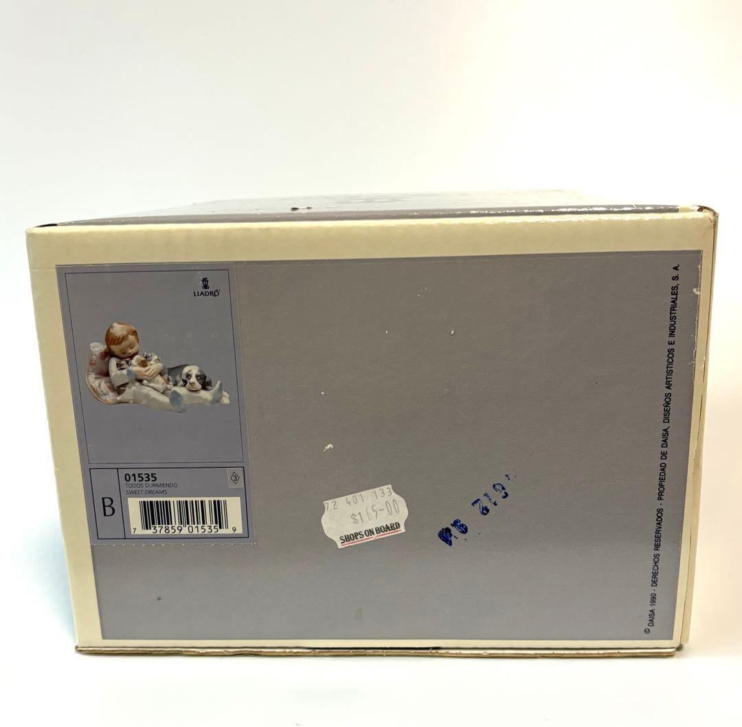 美品/絶版品 リヤドロ LLADRO 1535 「みんな、おねんね」BOX付