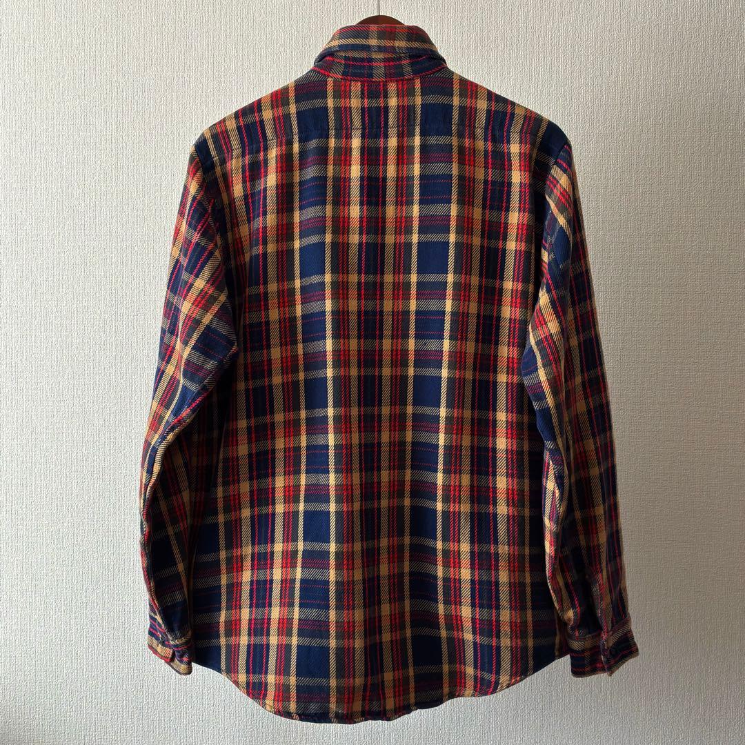 70–80s USA製 Five Brother ヘビーネルシャツ M