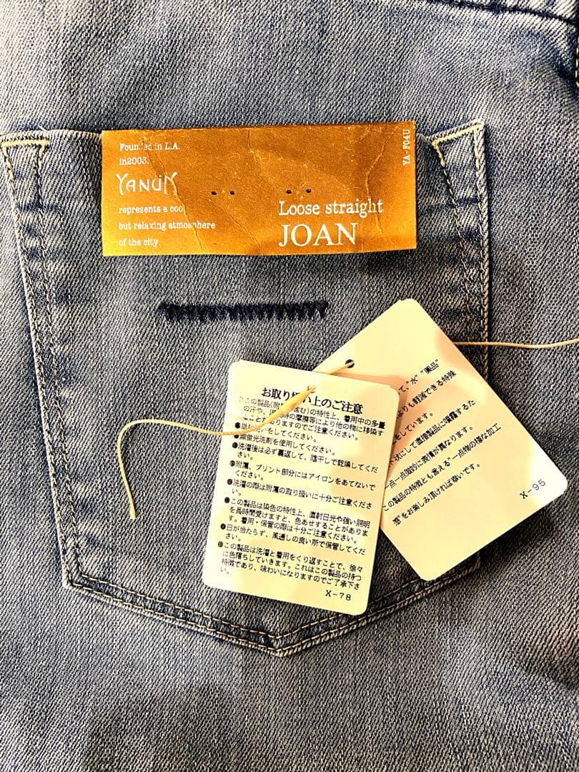 YANUK Really Light ルーズストレード\"JOAN “22インチ