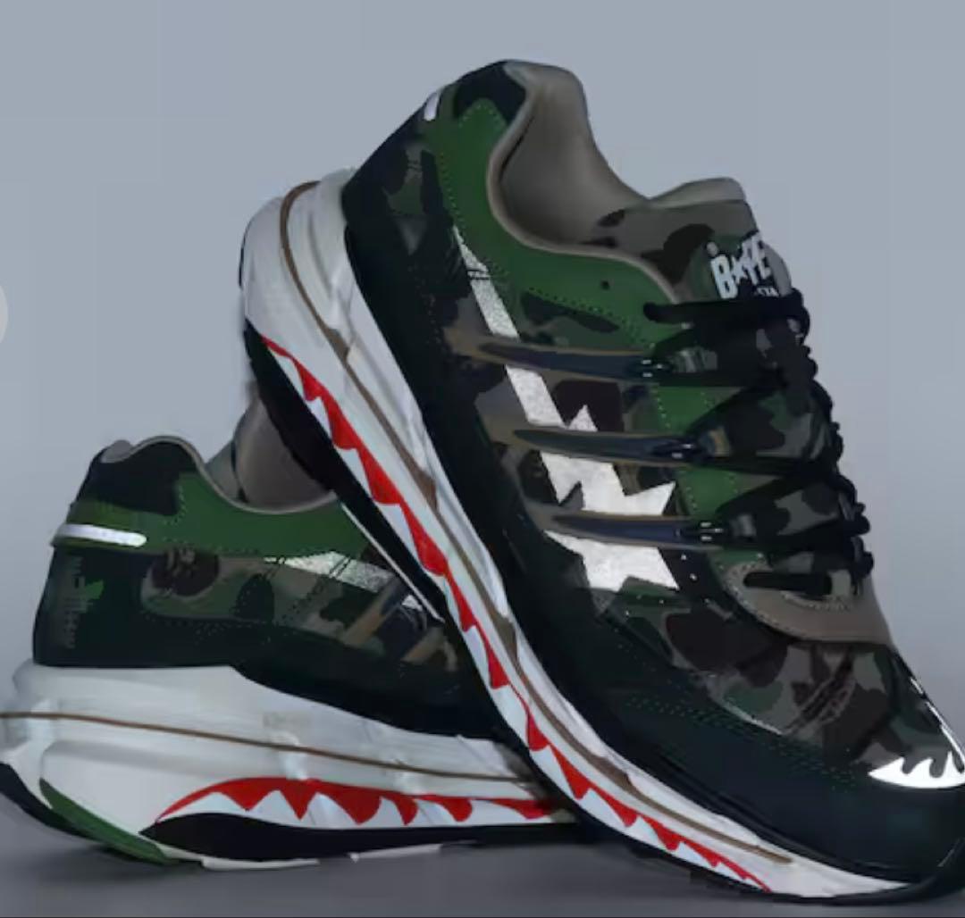 adidas ADISTAR HRMY×BAPE 27.5㎝ アディダス×APE