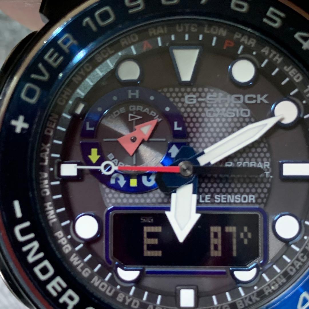 時計 CASIO G-Shock GULFMASTER GWN-1000B BLUE